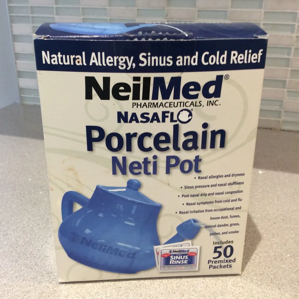 BNIB NeilMed Porcelain Neti Pot photo 1