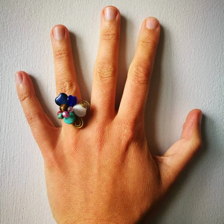 Adjustable Copper Ring photo 1