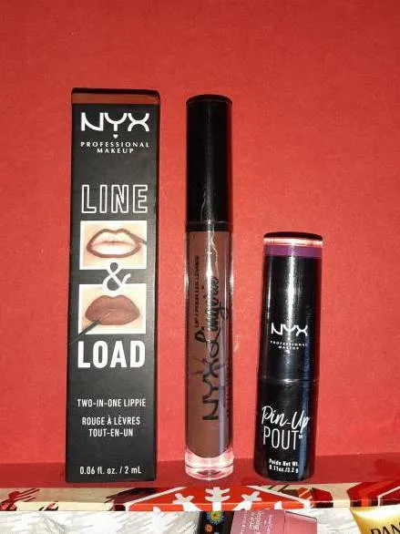 Nyx Lip Lingerie, Line Load, And Pin Up Pout Lipsticks photo 1