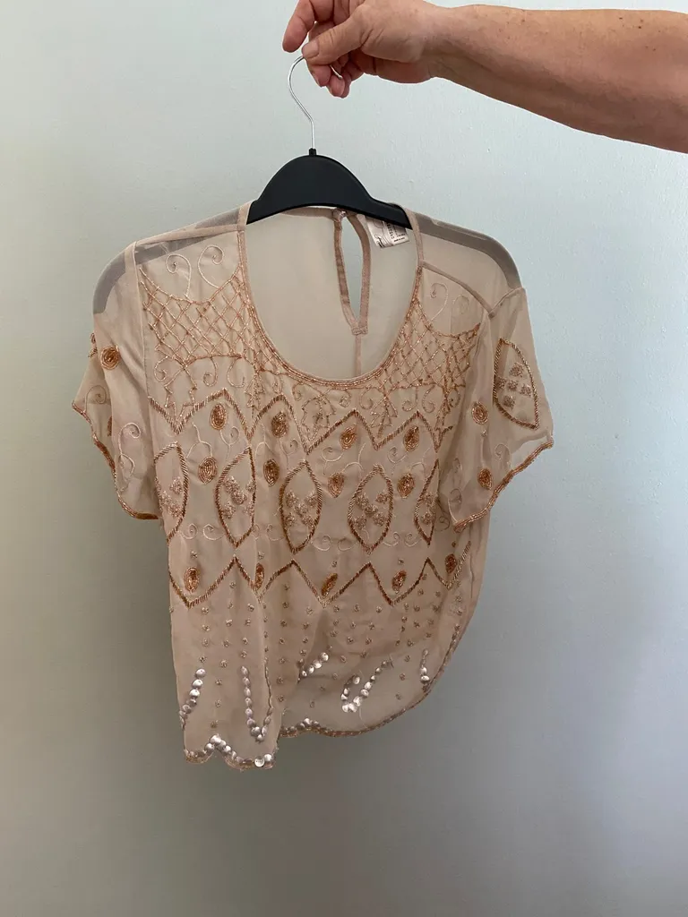 Beaded top photo 1