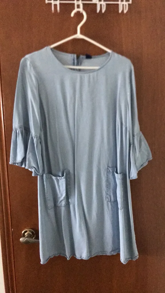 Baby Blue Baby Doll Style Dress photo 1
