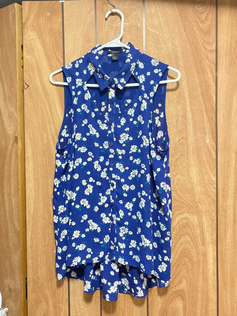 Summer Floral Tank Top photo 1