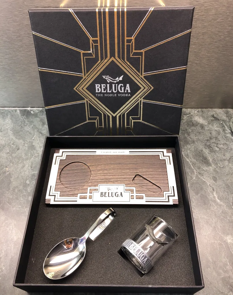 Beluga Vodka Caviar Set photo 1