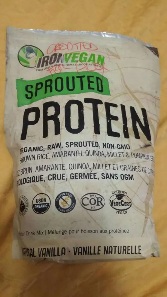 Iron Vegan Protein Powder photo 1