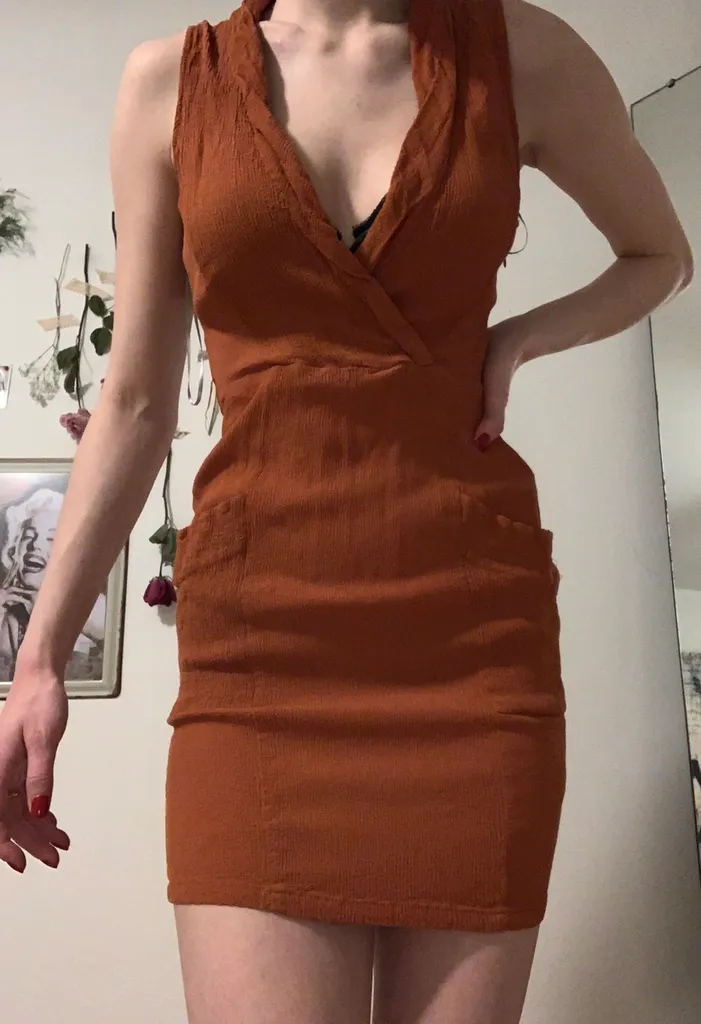 Orange Dress photo 1