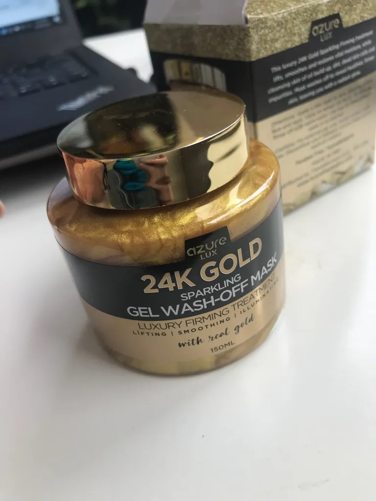 BNIP Gold Wash-off Mask photo 1