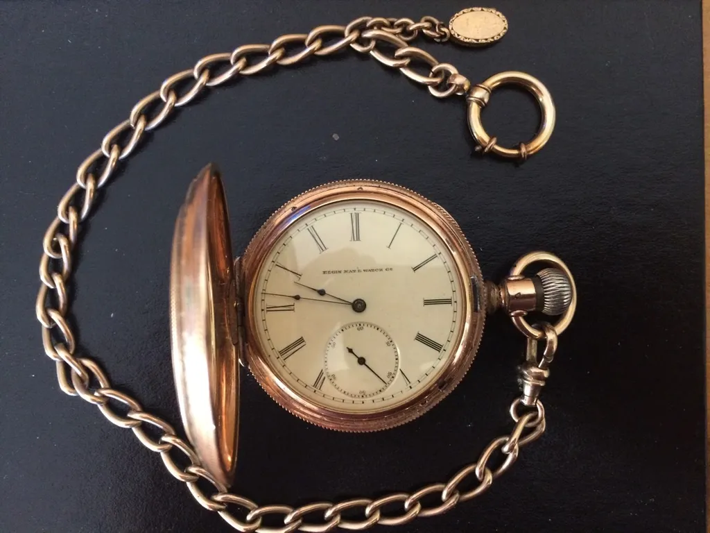 1871 Elgin Pocket Watch photo 1