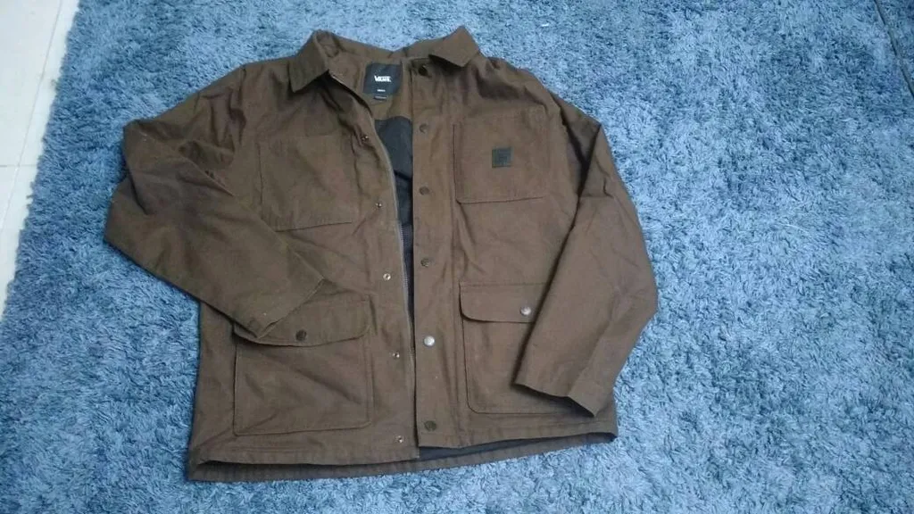 Vans Brown Demin Jacket. Size Sm(M)/Med(W). photo 1