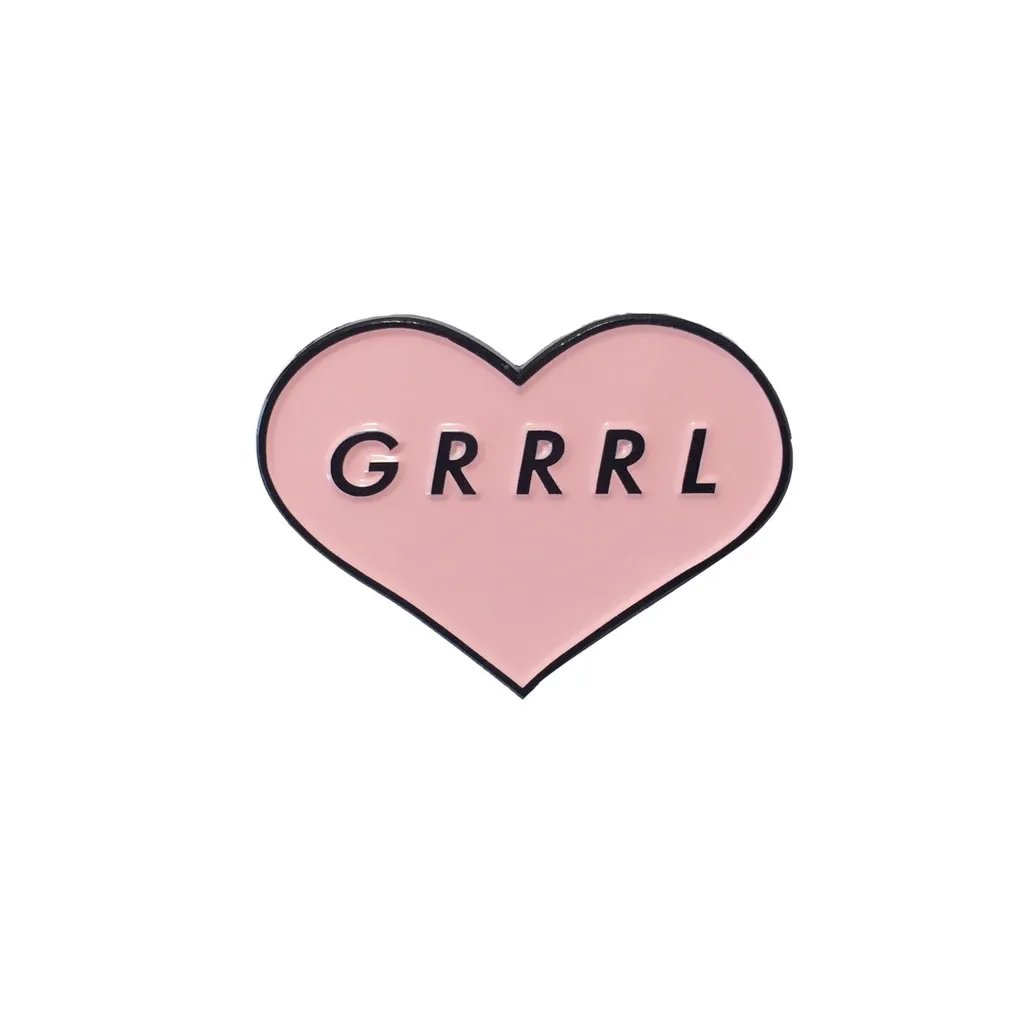 GRRRL pin photo 1