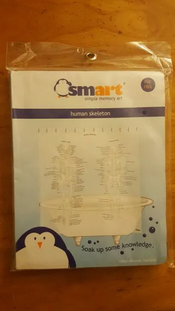 Anatomy Shower Curtian photo 1