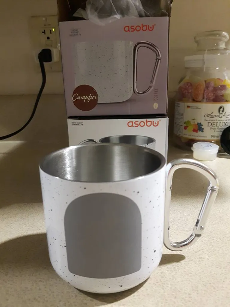 2 X ASOBU CAMPFIRE COFFEE MUG photo 1