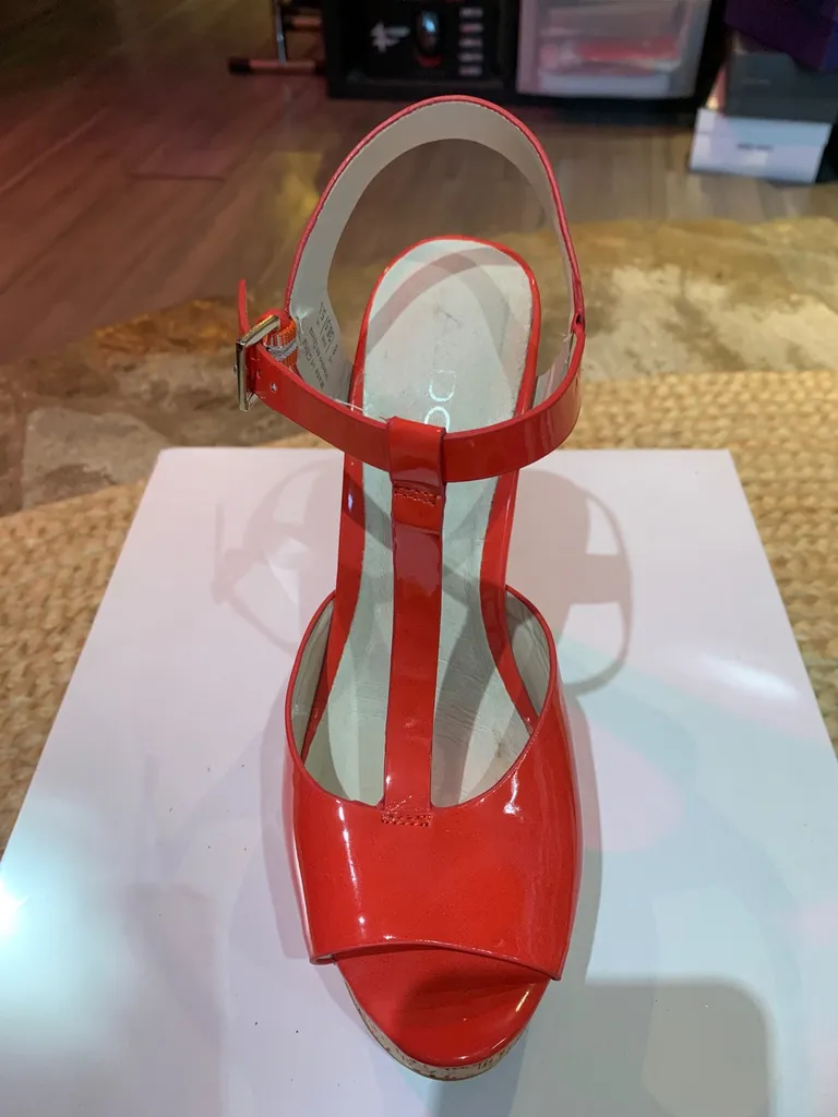 ALDO Corked Heels Size 8 photo 1