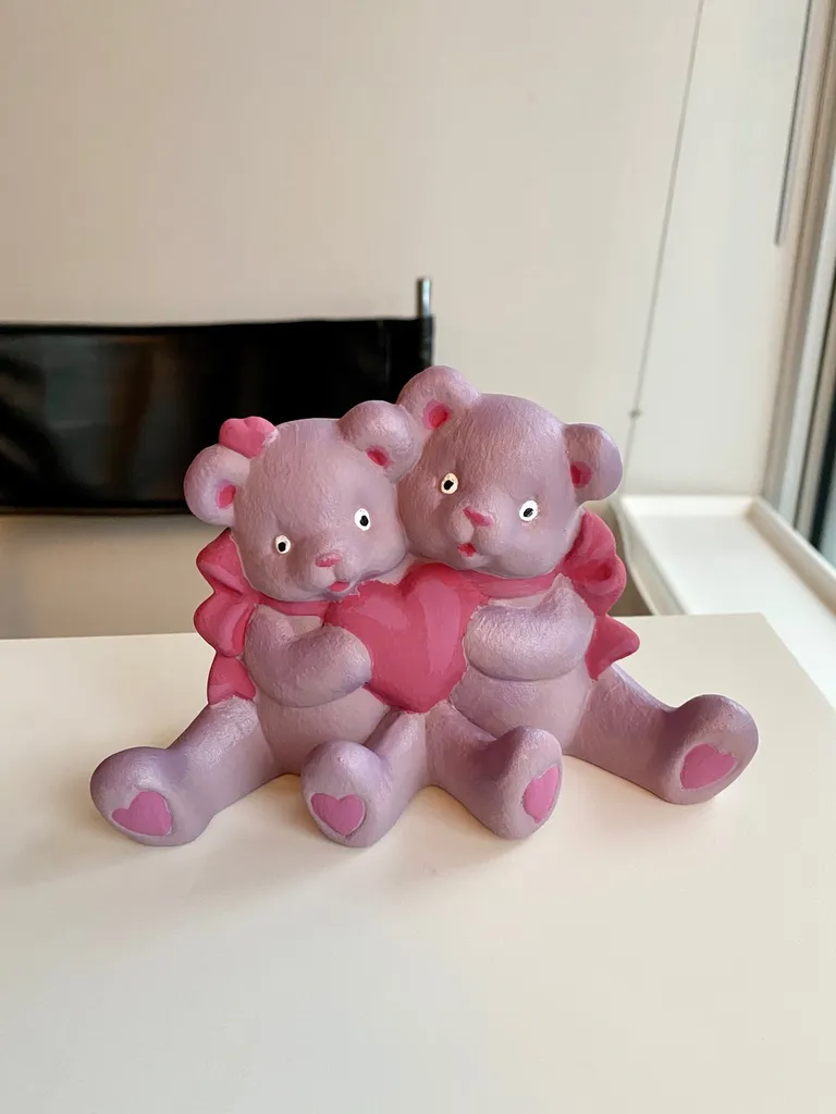 Purple Bear Statue 🐻 photo 1