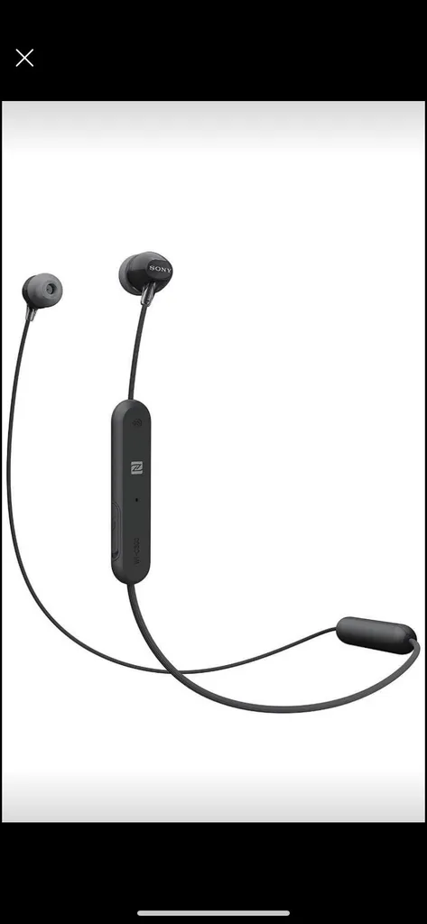 Sony Wireless In-Ear Headphones photo 1