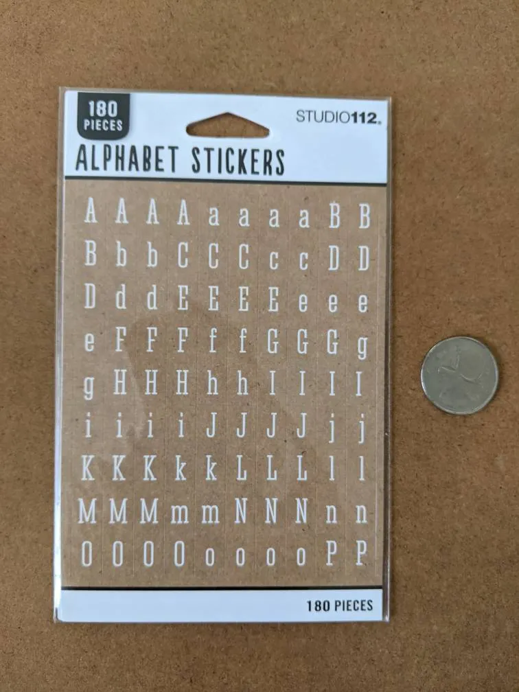 Alphabet Stickers photo 1