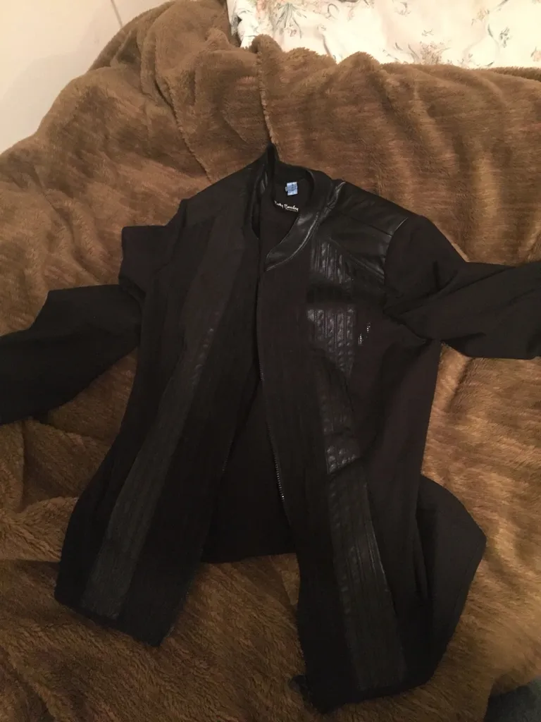 Black Leather Jacket photo 1