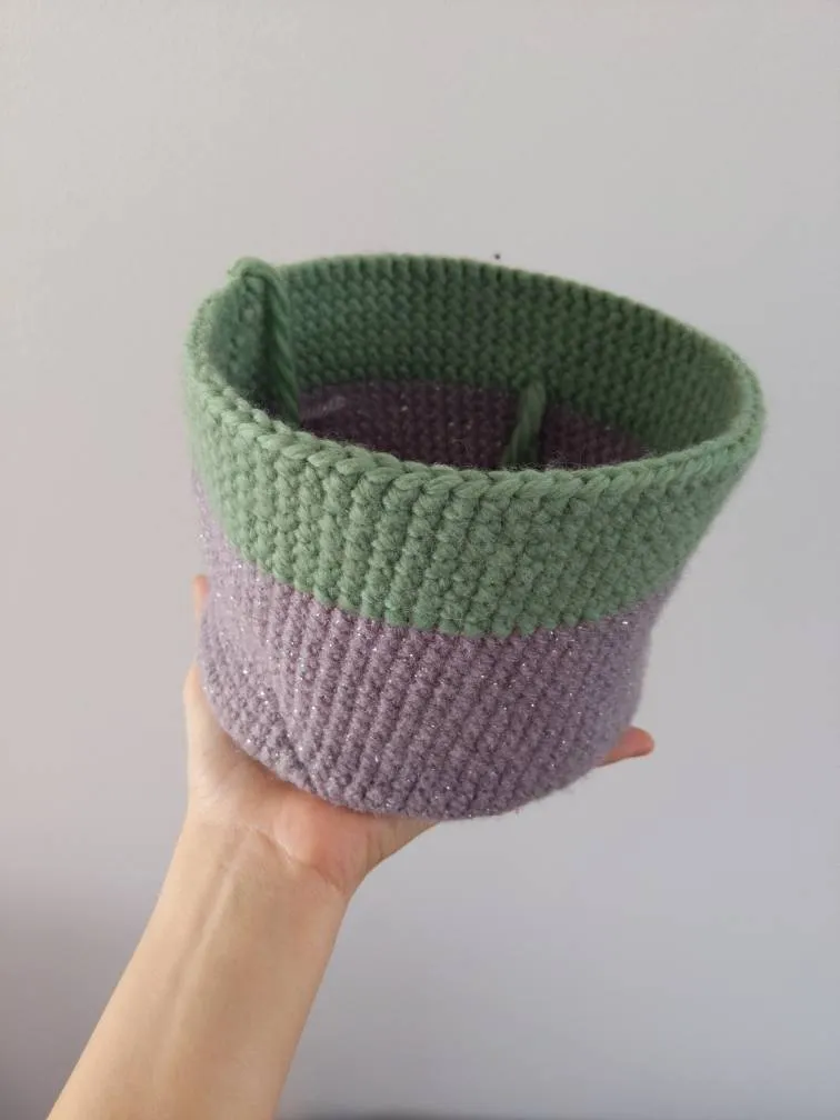 Knitted Planter photo 1
