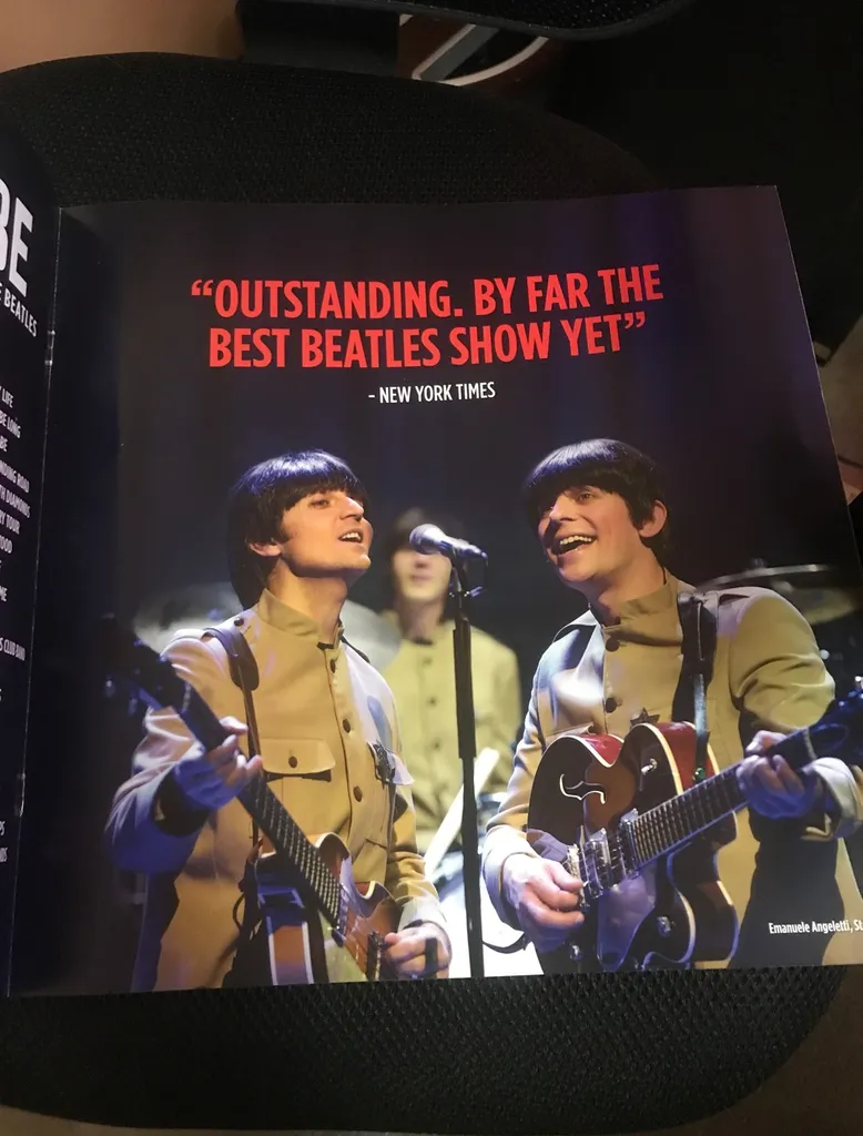 The Beatles Souvenir Brochure photo 1
