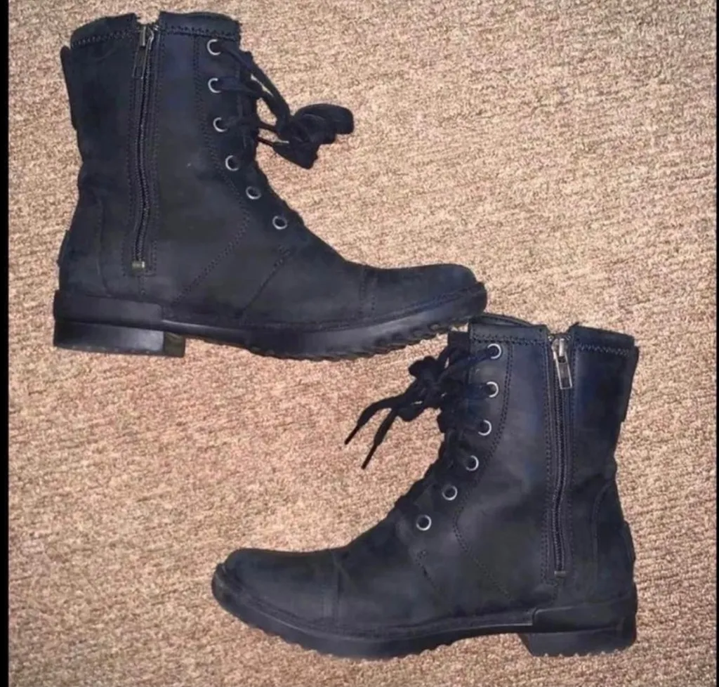 Ugg Waterproof Leather Shearling Boot photo 1