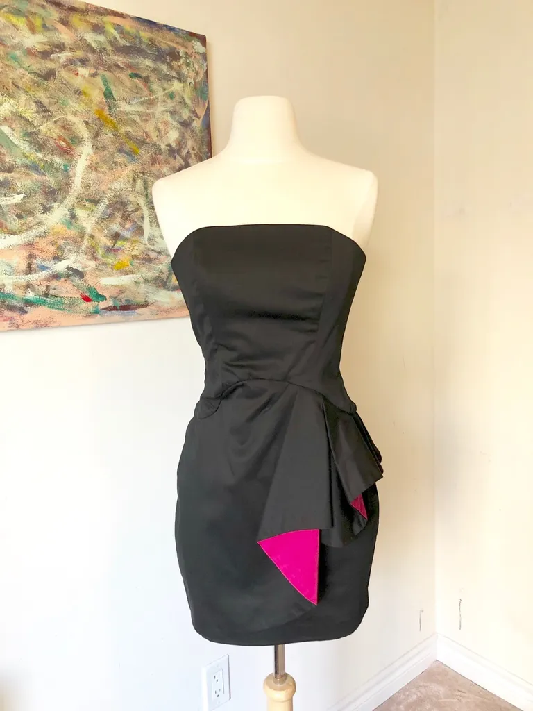 French Connection Black Dress - Size 2 photo 1
