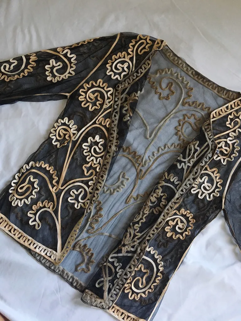 Vintage mesh cardigan photo 1