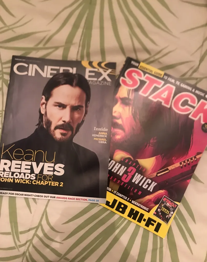 Free John Wick Covered Magazines photo 1