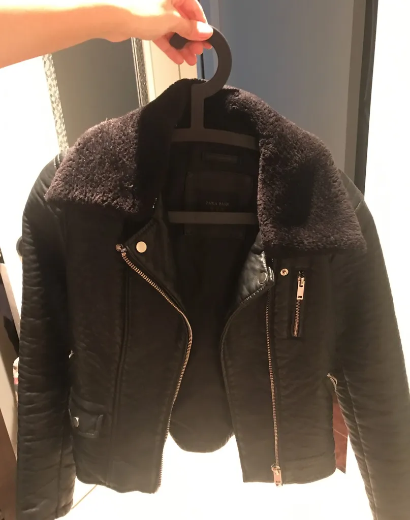 Zara Leather Jacket photo 1