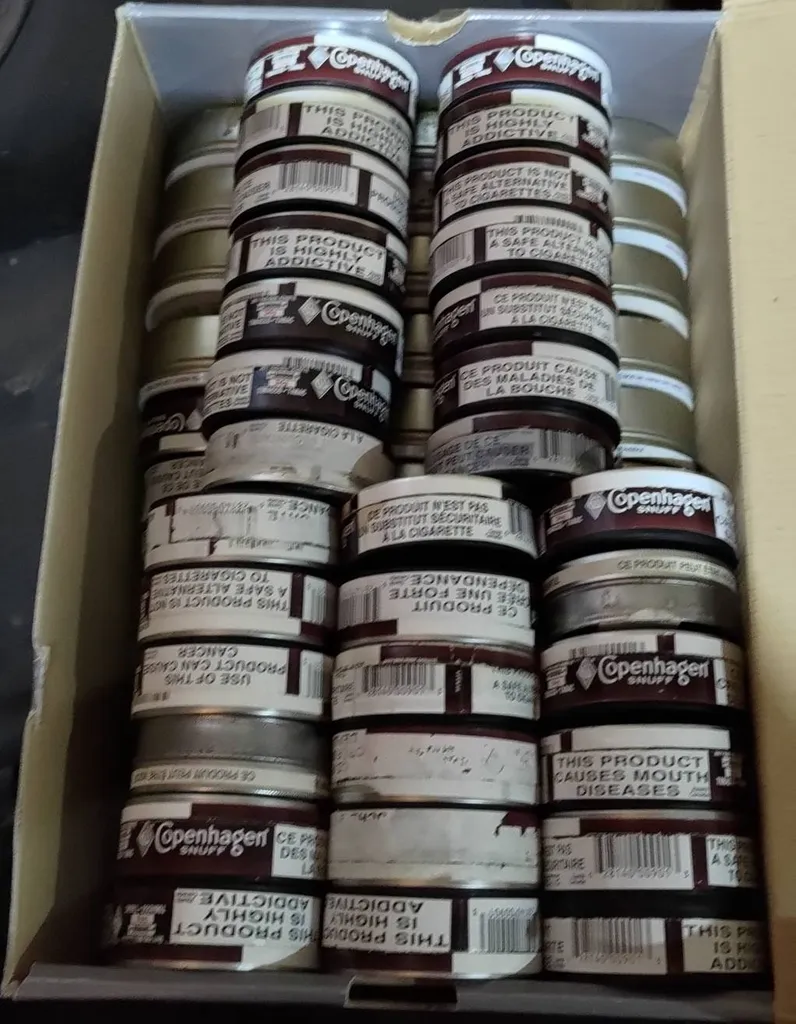 Empty Snuff Tins photo 1