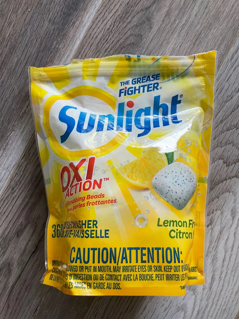 Sunlight Dishwashing Pods photo 1