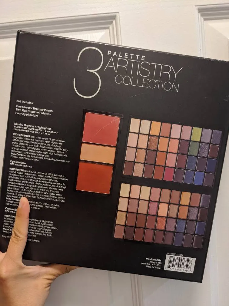 Makeup 3 Palette Artistry Collection photo 1