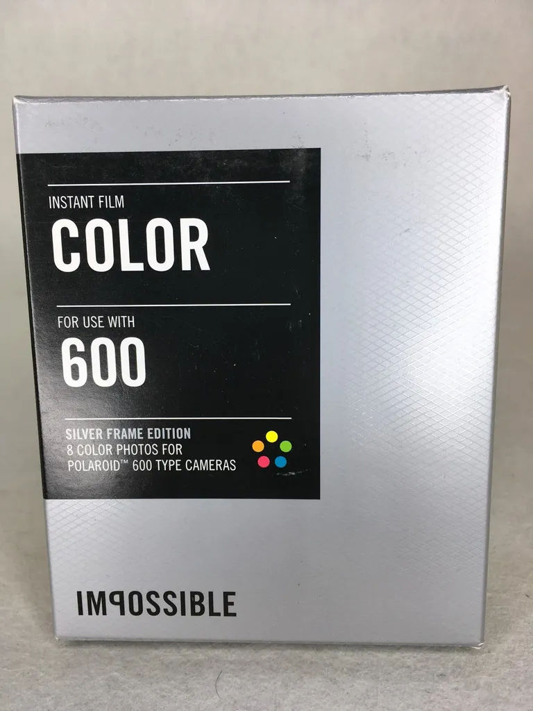 Impossible 600 Color Silver Frame Film photo 1