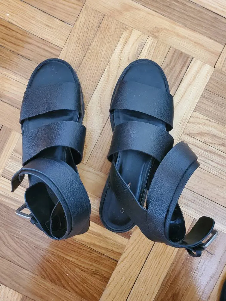 Calvin klein - black sandals photo 1