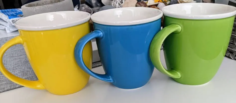 Blue And Green Mugs photo 1