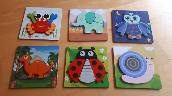 Wooden Jigsaw Puzzles For toddler photo 1