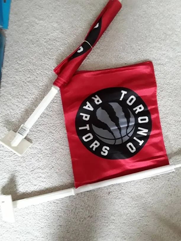 New Toronto Raptors Nba Double-sided Car Window Flags photo 1