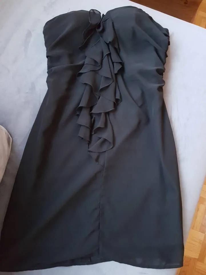 Black Ruffled Dress photo 1