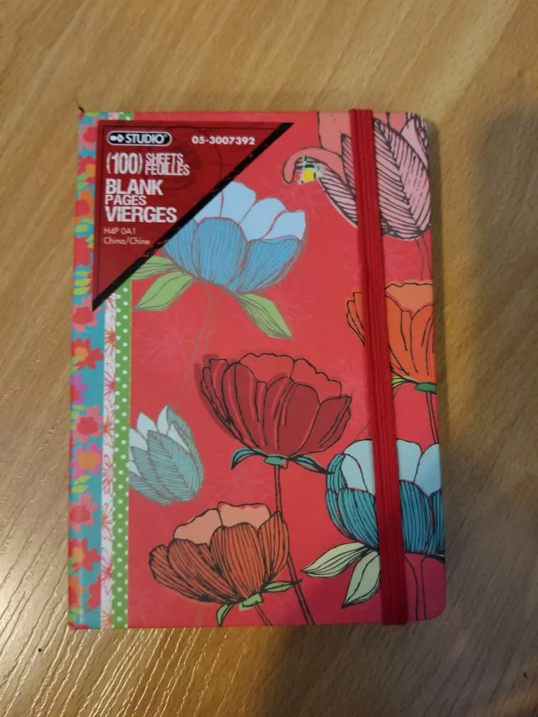 Pretty Flower Notebook photo 1