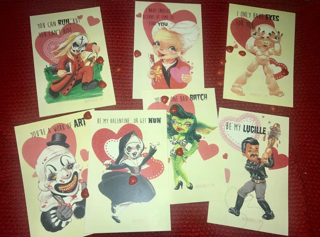 Horror Valentines Set 2 photo 1