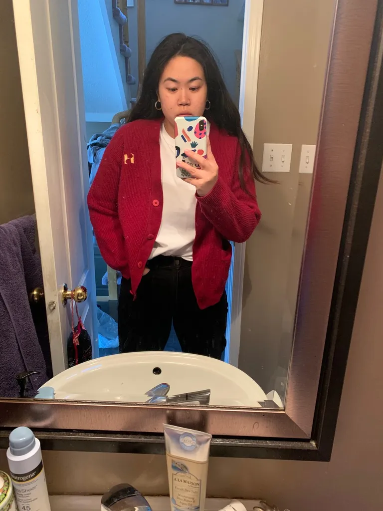 Harry Potter Vibes Vintage Cardigan LOL photo 1