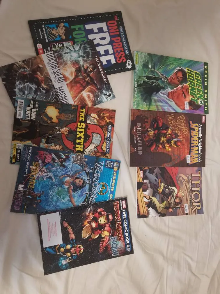 Thor, Spiderman, Green Hornet Comics photo 1