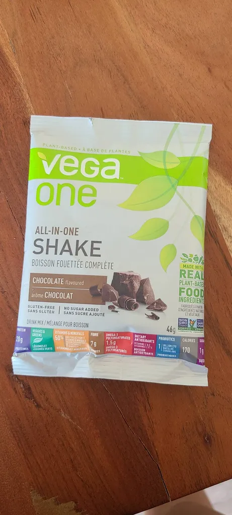 A Packet Of Chocolate Vega Protein photo 1