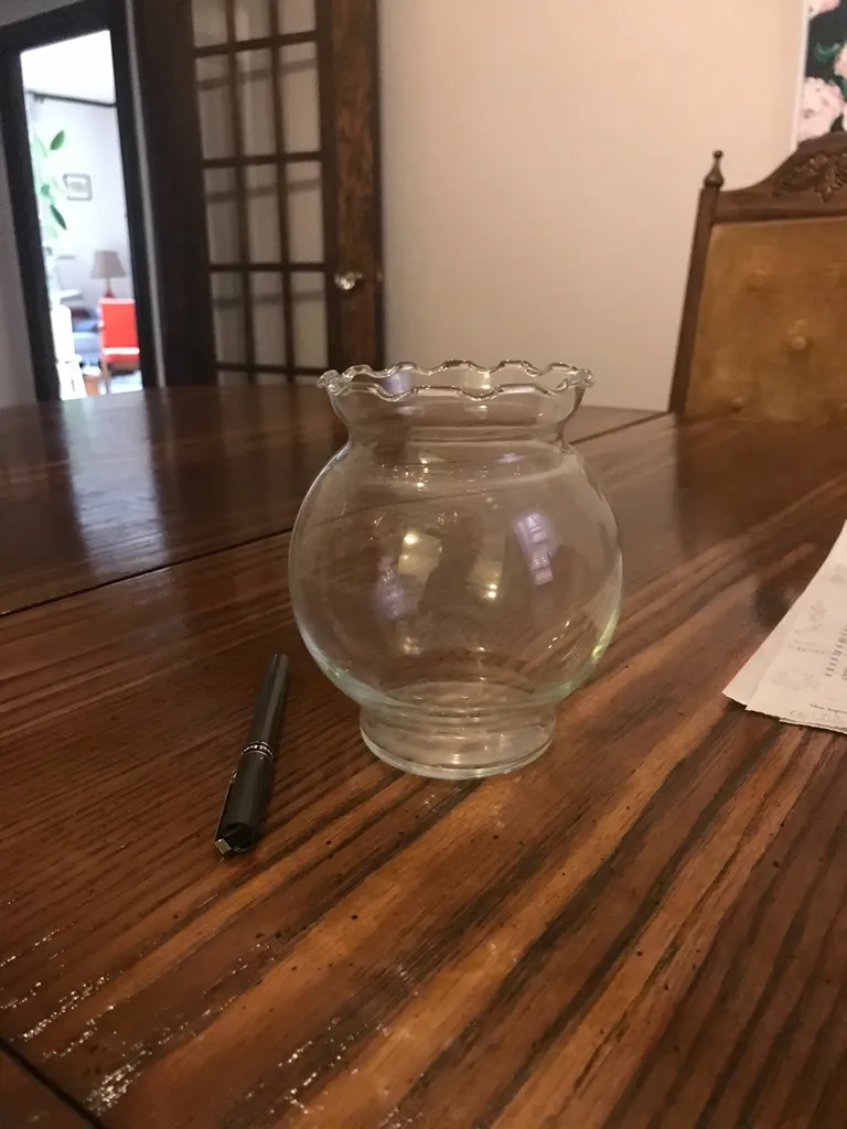 Small Glass Vase photo 1
