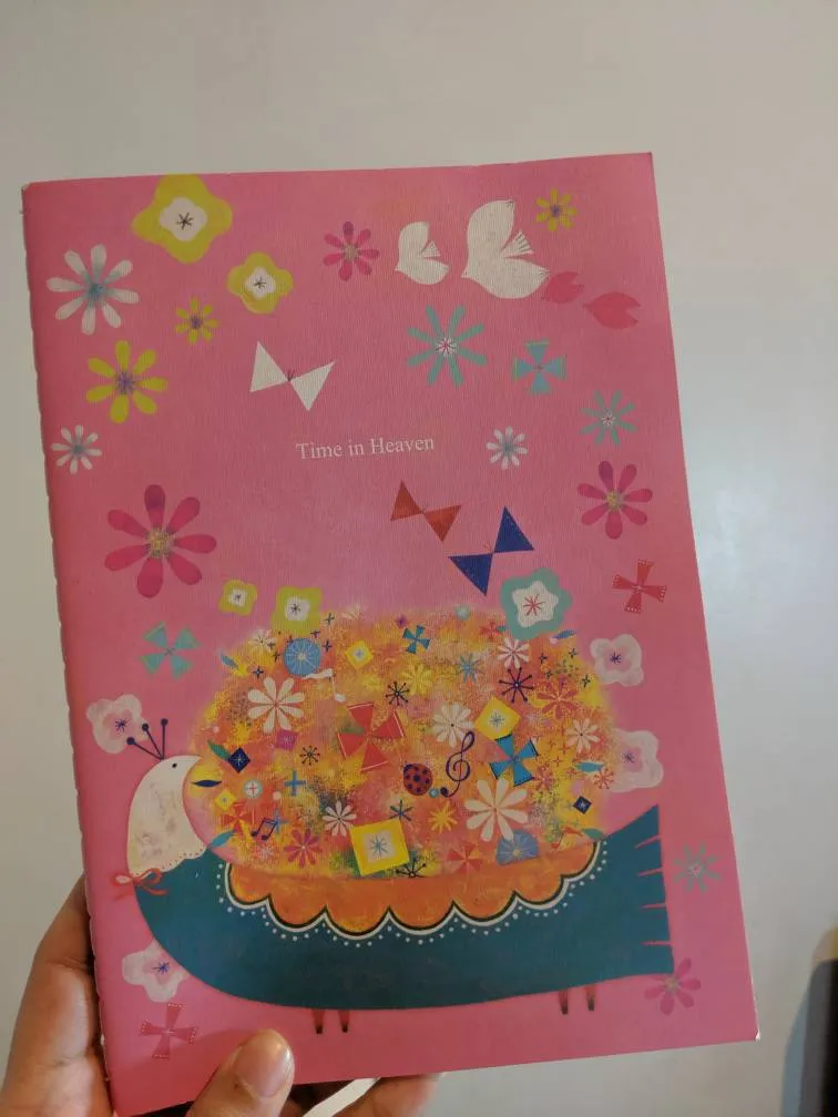Cute Floral A5 Lined Notebook photo 1