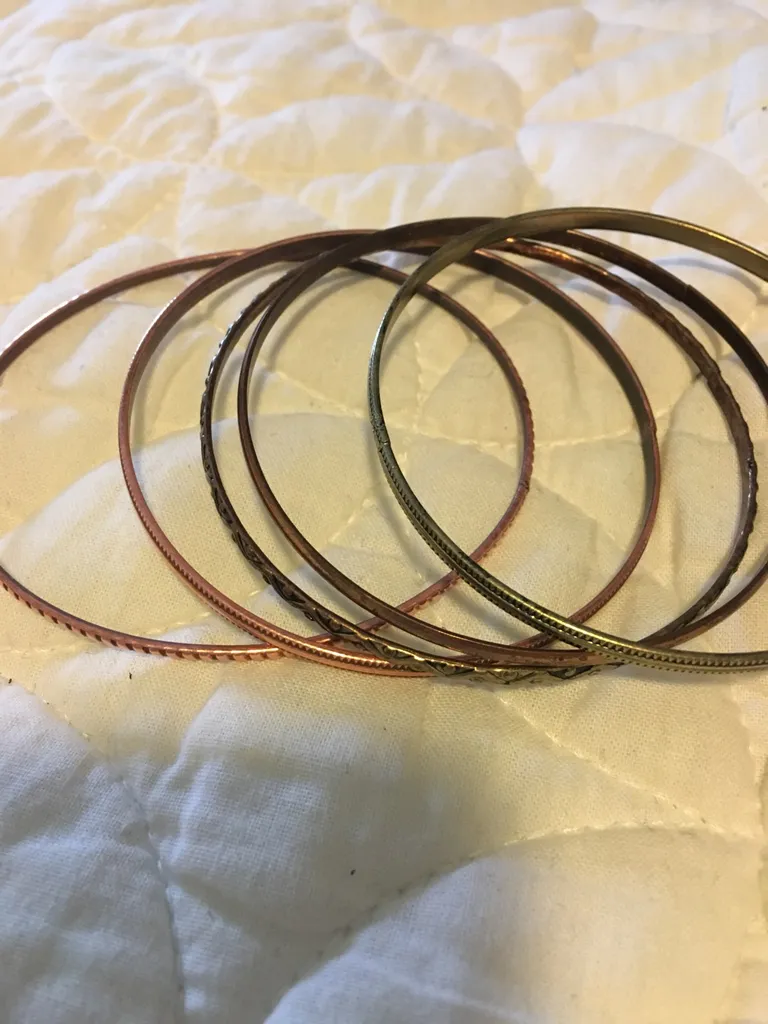 Assorted Gold Bangles From H&M photo 1