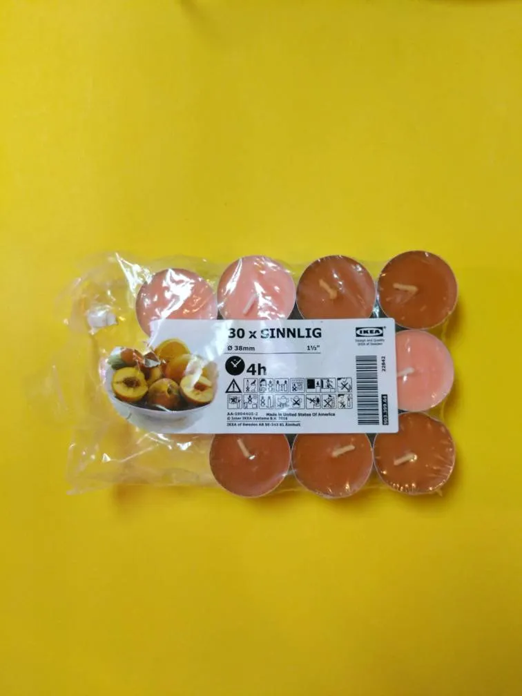 Ikea SINNLIG Scented Candles 4hr photo 1