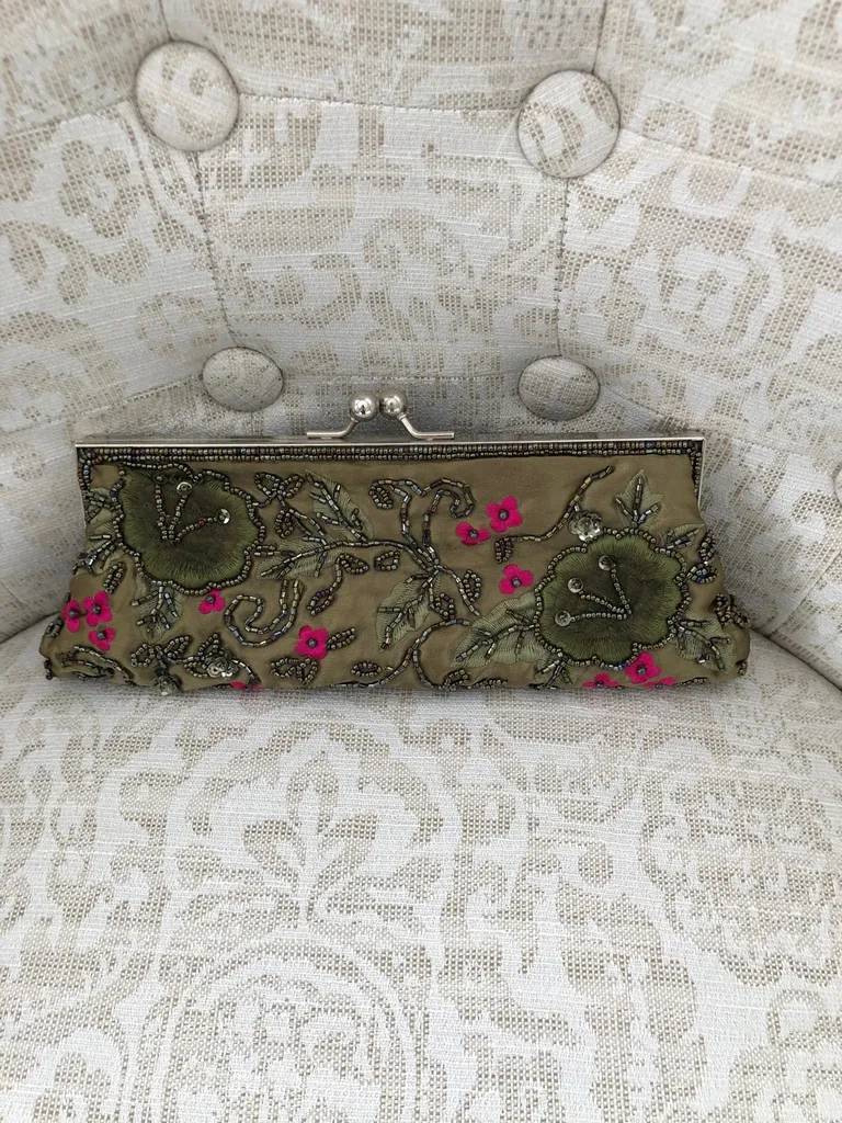 Vintage Beaded Clutch photo 1