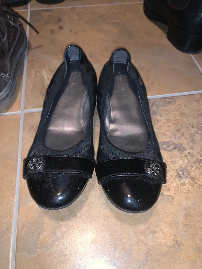 Coach Ballerina Flats Size 9 photo 1