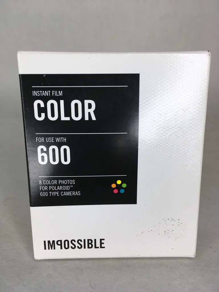 Impossible 600 Colour White Frame Film photo 1