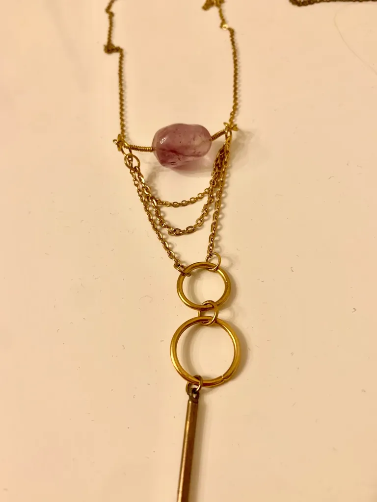 Amethyst Artisan Necklace photo 1