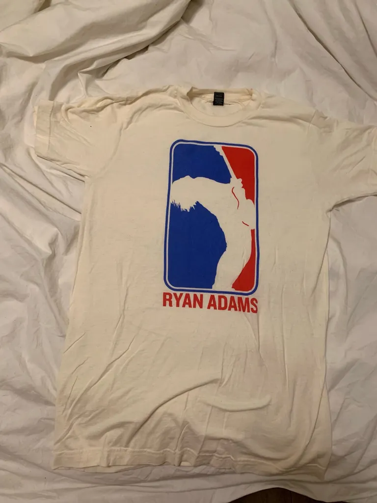 Ryan Adams NBA tee photo 1